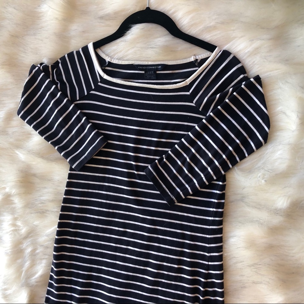 French Connection Tim Tim Striped Dress